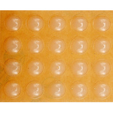 Set de căptușeli din silicon autoadezive pentru mobilă 10 mm/20 buc 